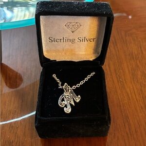 Sterling Silver Initial Necklace